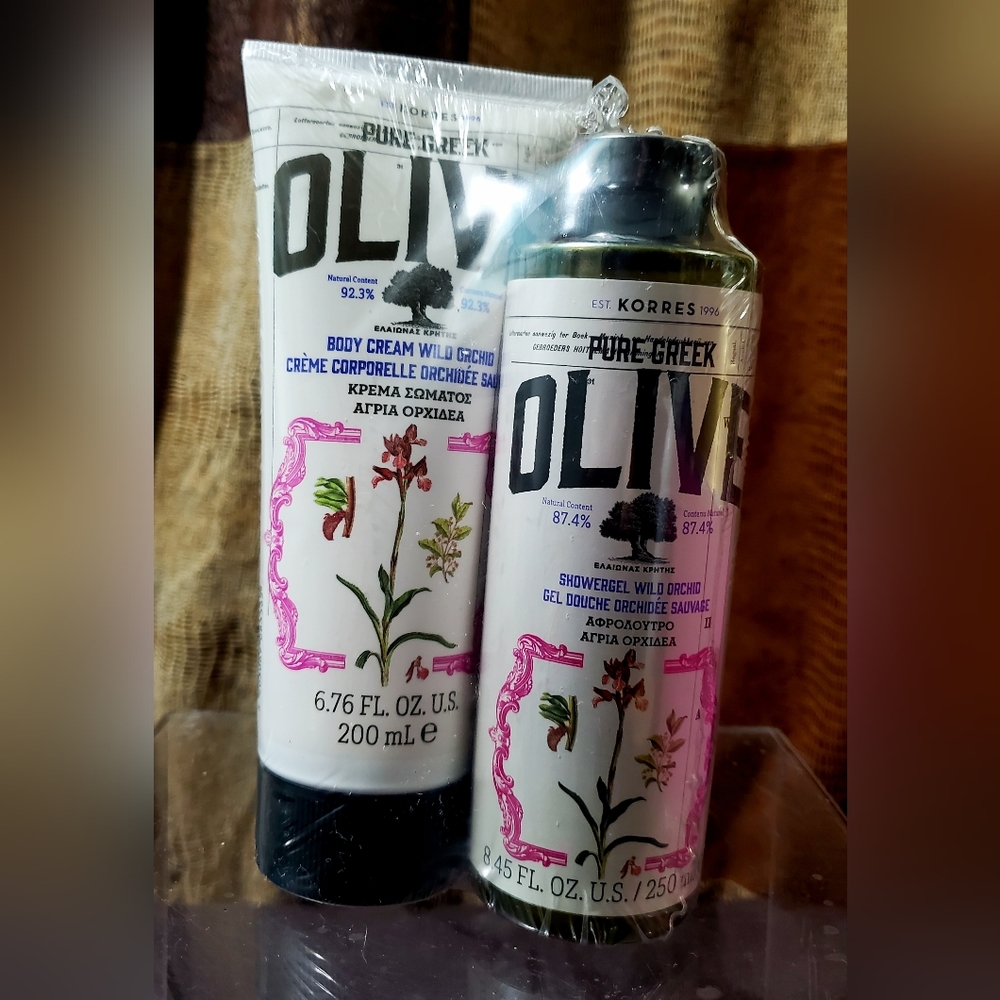 Korres Pure Greek Olive Oil Body Cream & Shower Gel